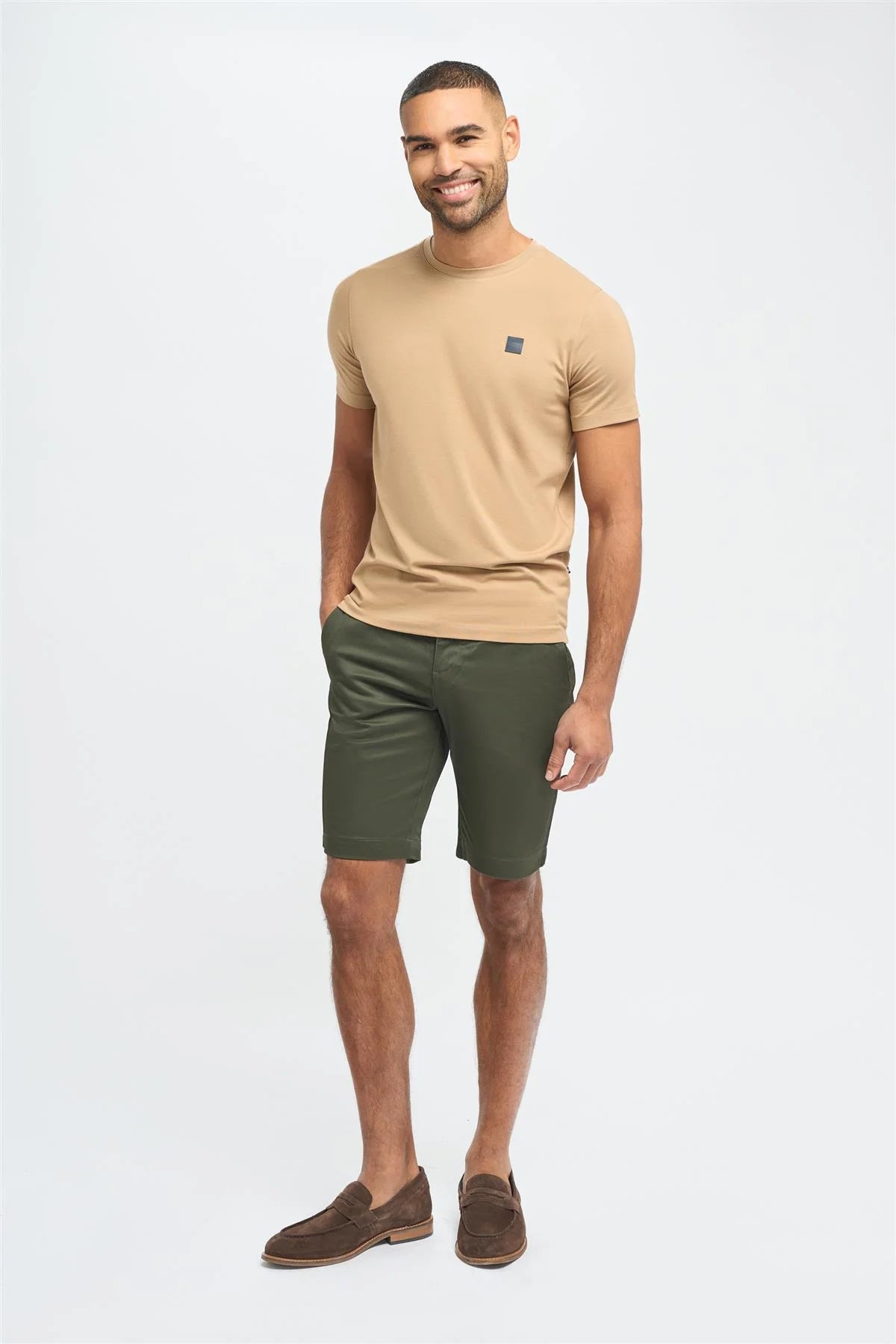 Cavani Dakota Olive Shorts