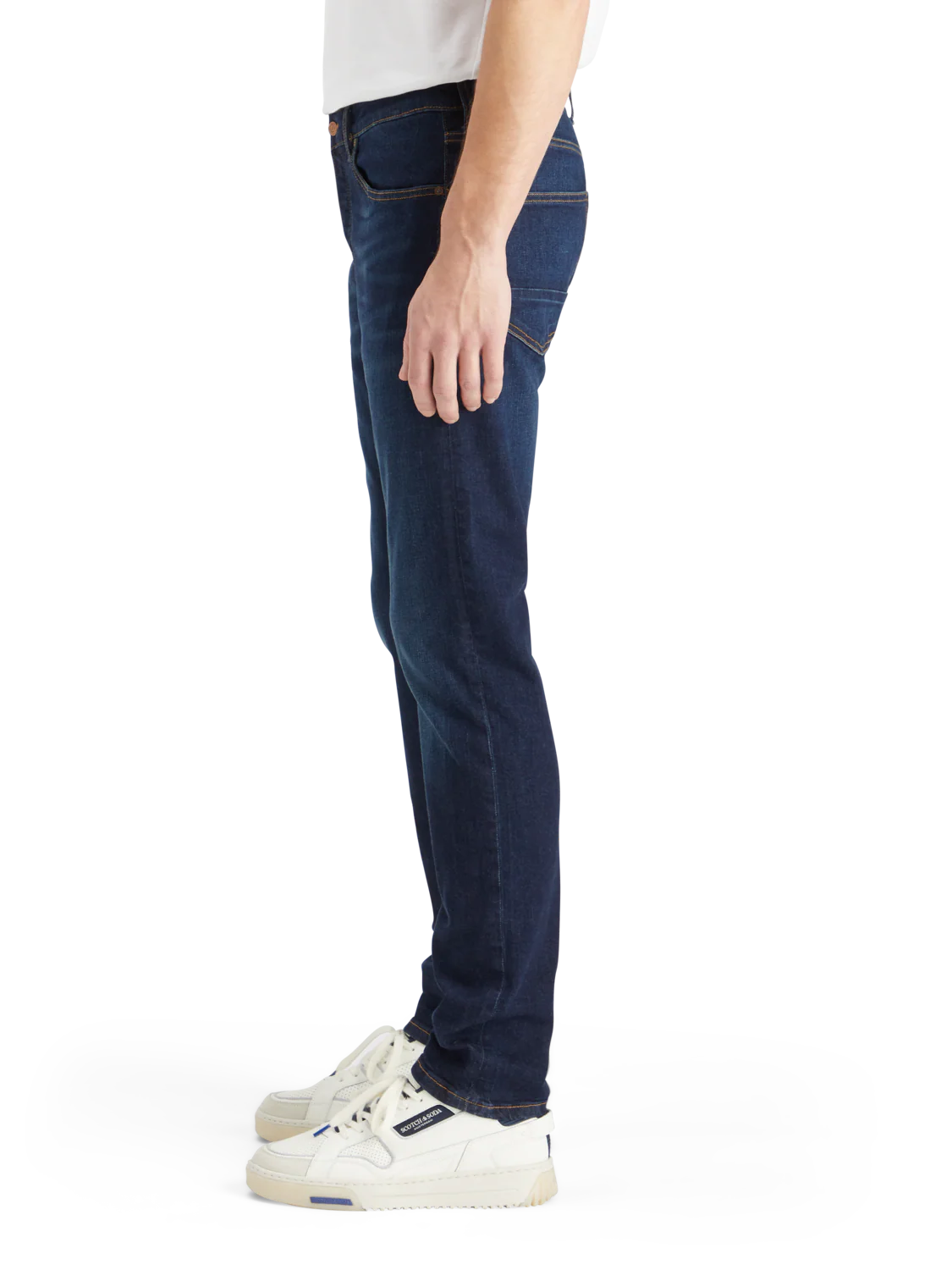 Scotch & Soda Essentials — Ralston Regular Slim Jeans | Beaten Blue