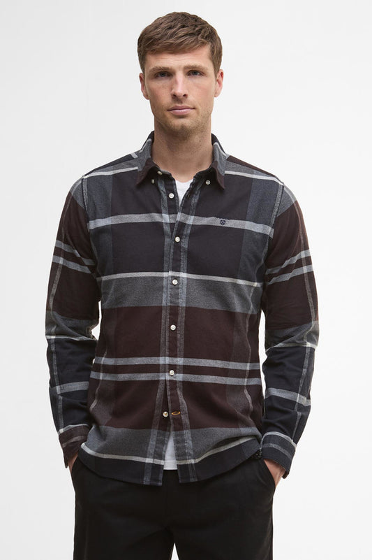 Mens Barbour International Iceloch Tailored Long-Sleeved Shirt