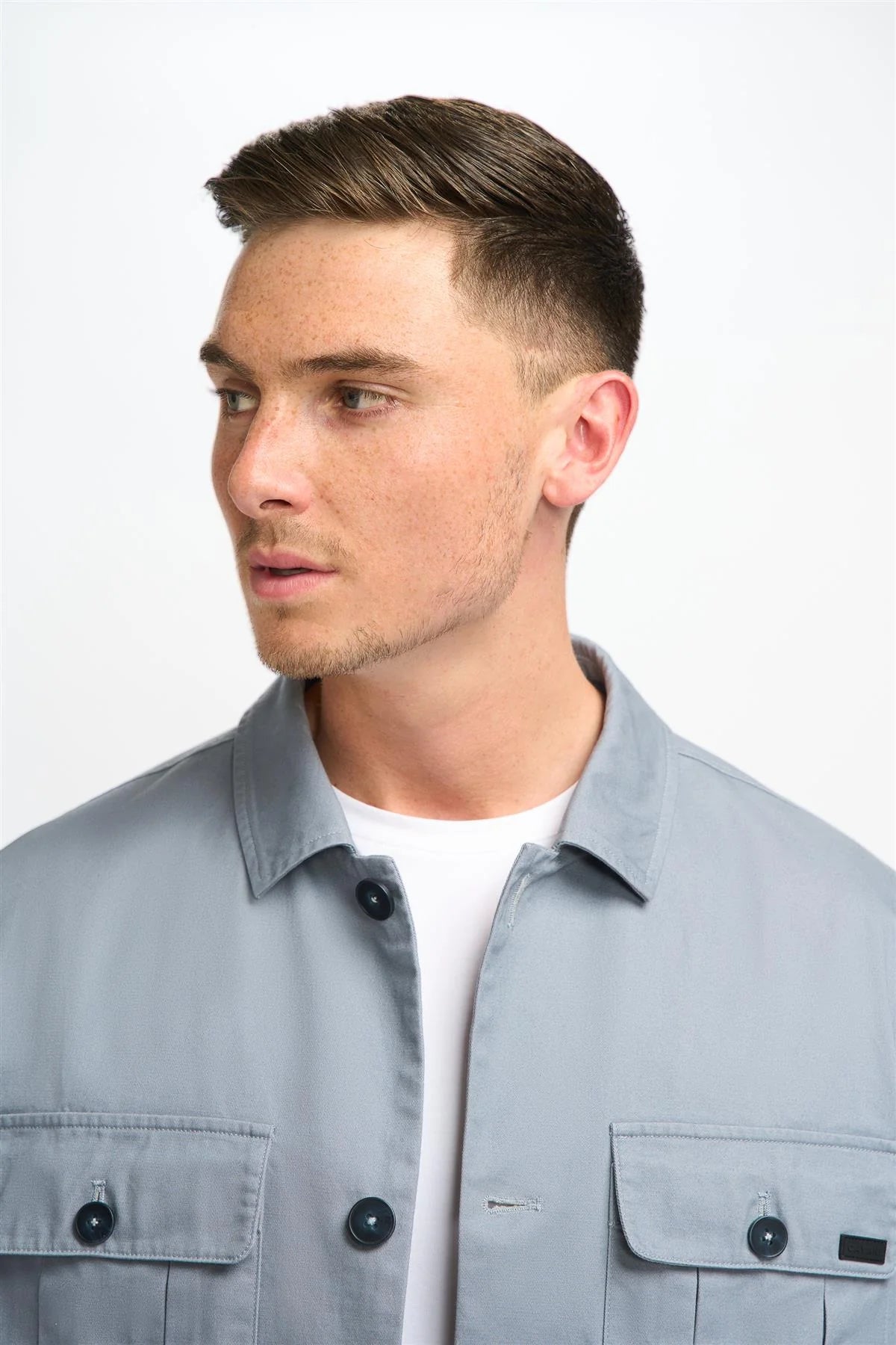 House of Cavani Acardi Overshirt (Ice Blue)