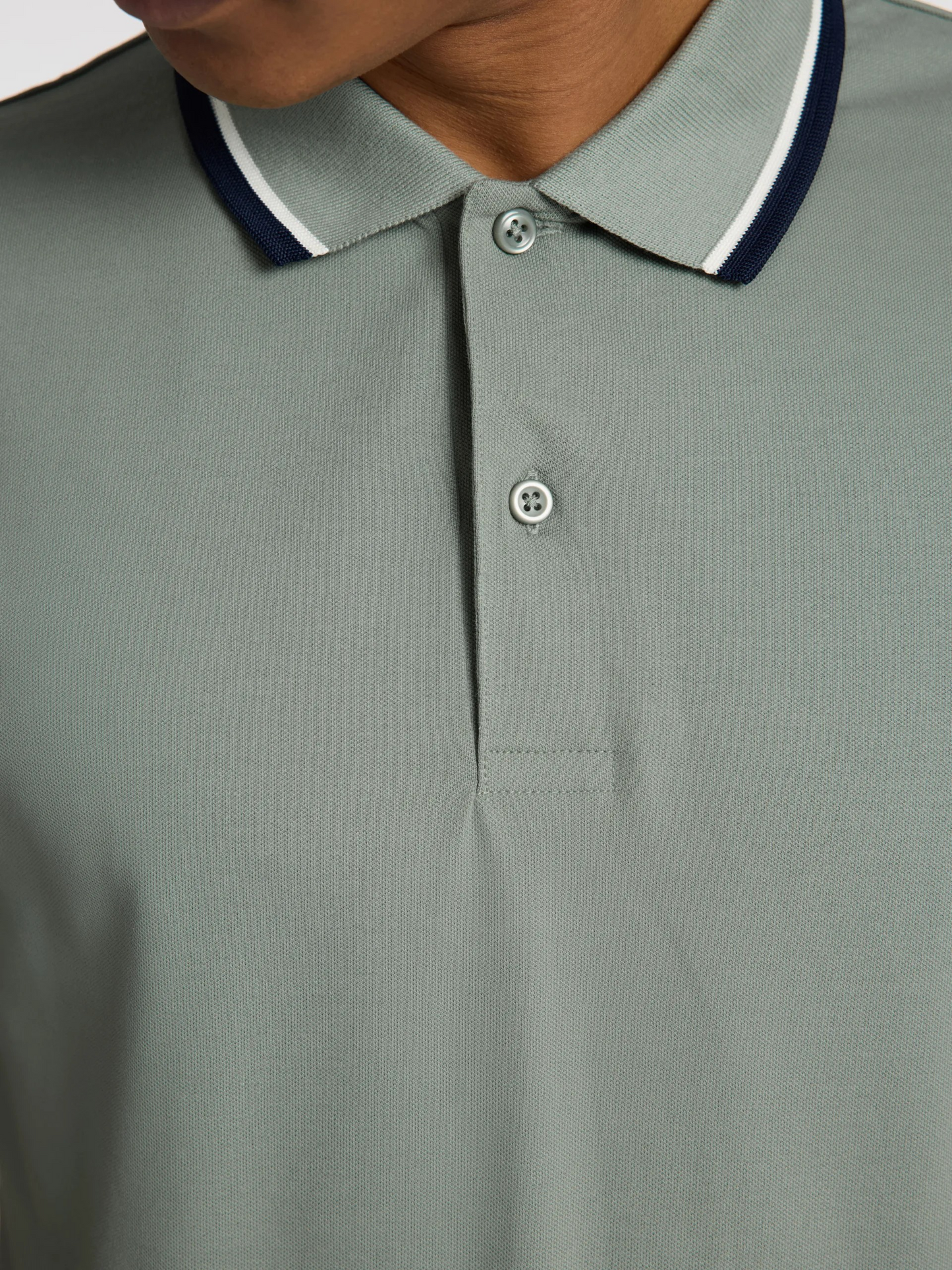 Selected Homme Atlas Sport Slim Polo (Iceberg Green)