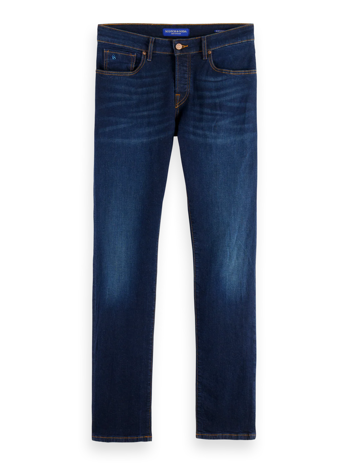 Scotch & Soda Essentials — Ralston Regular Slim Jeans | Beaten Blue