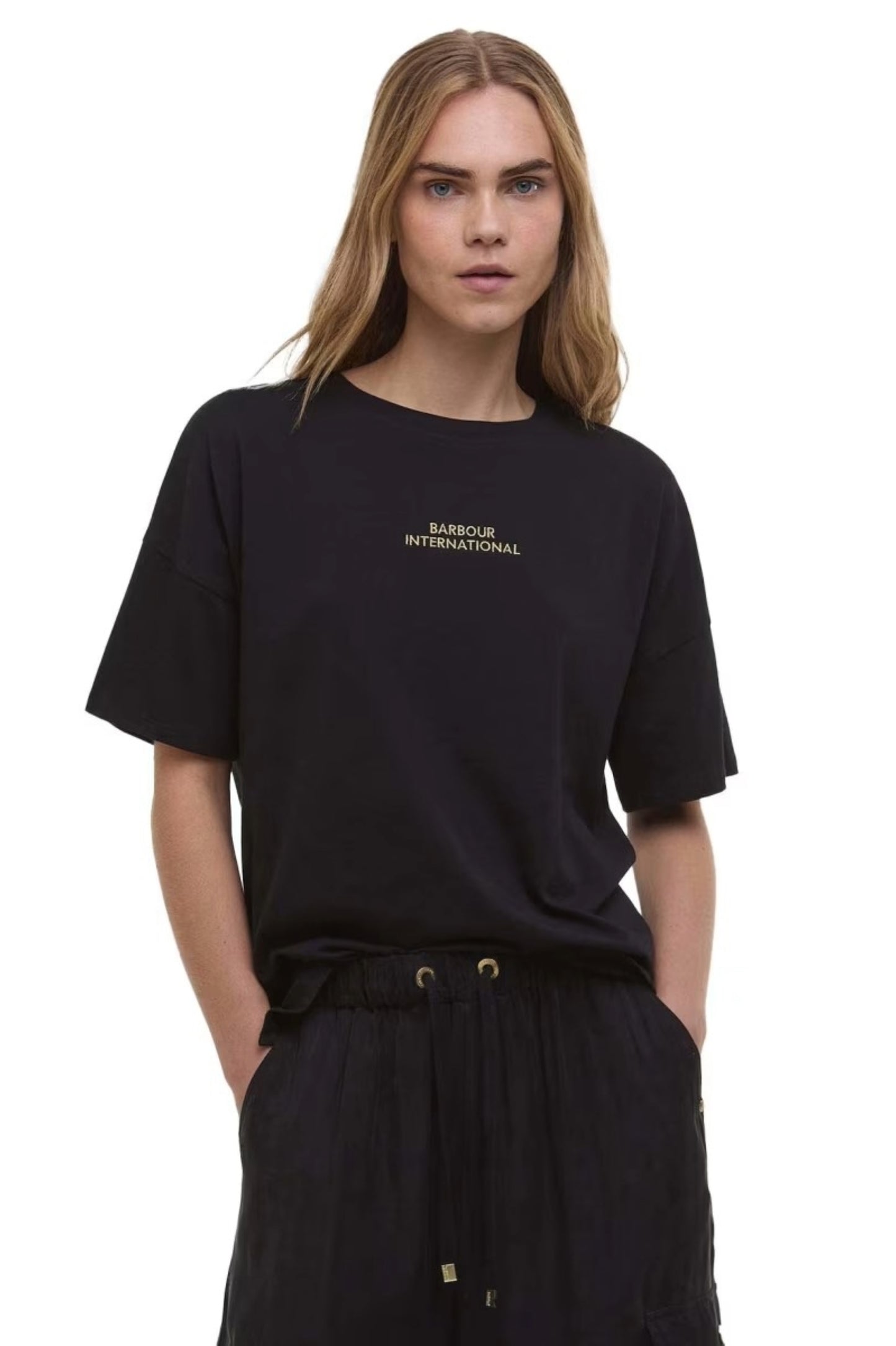 Barbour Womens Harlow T-Shirt (Black)