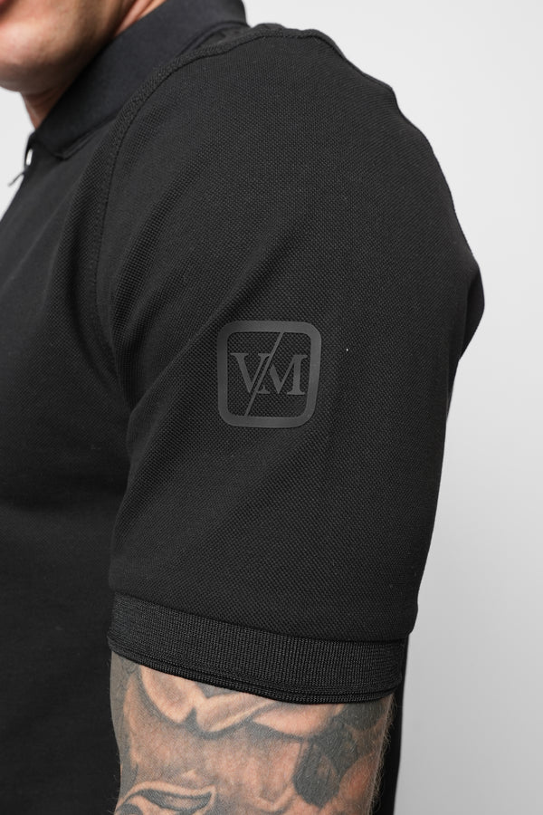 Valére Milano polo shirt Black