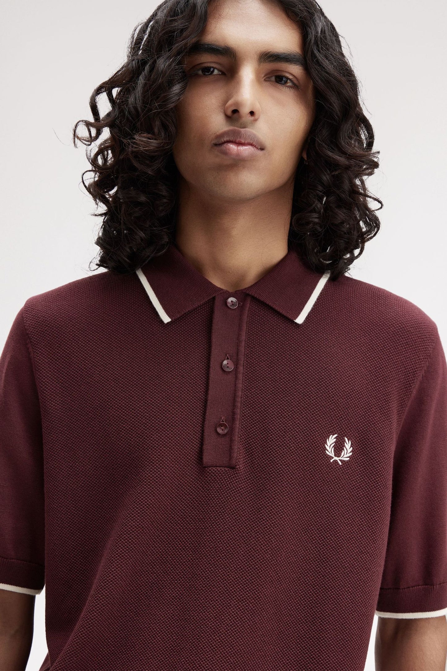 Fred Perry Pique Stitch Knitted Shirt K1307
