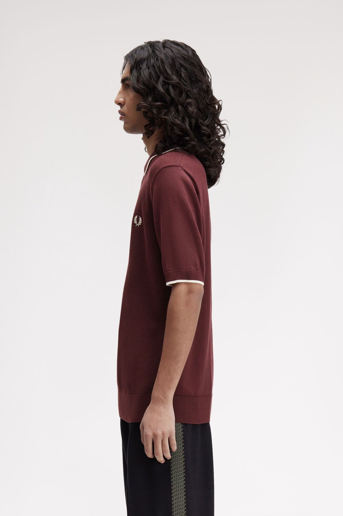 Fred Perry Pique Stitch Knitted Shirt K1307
