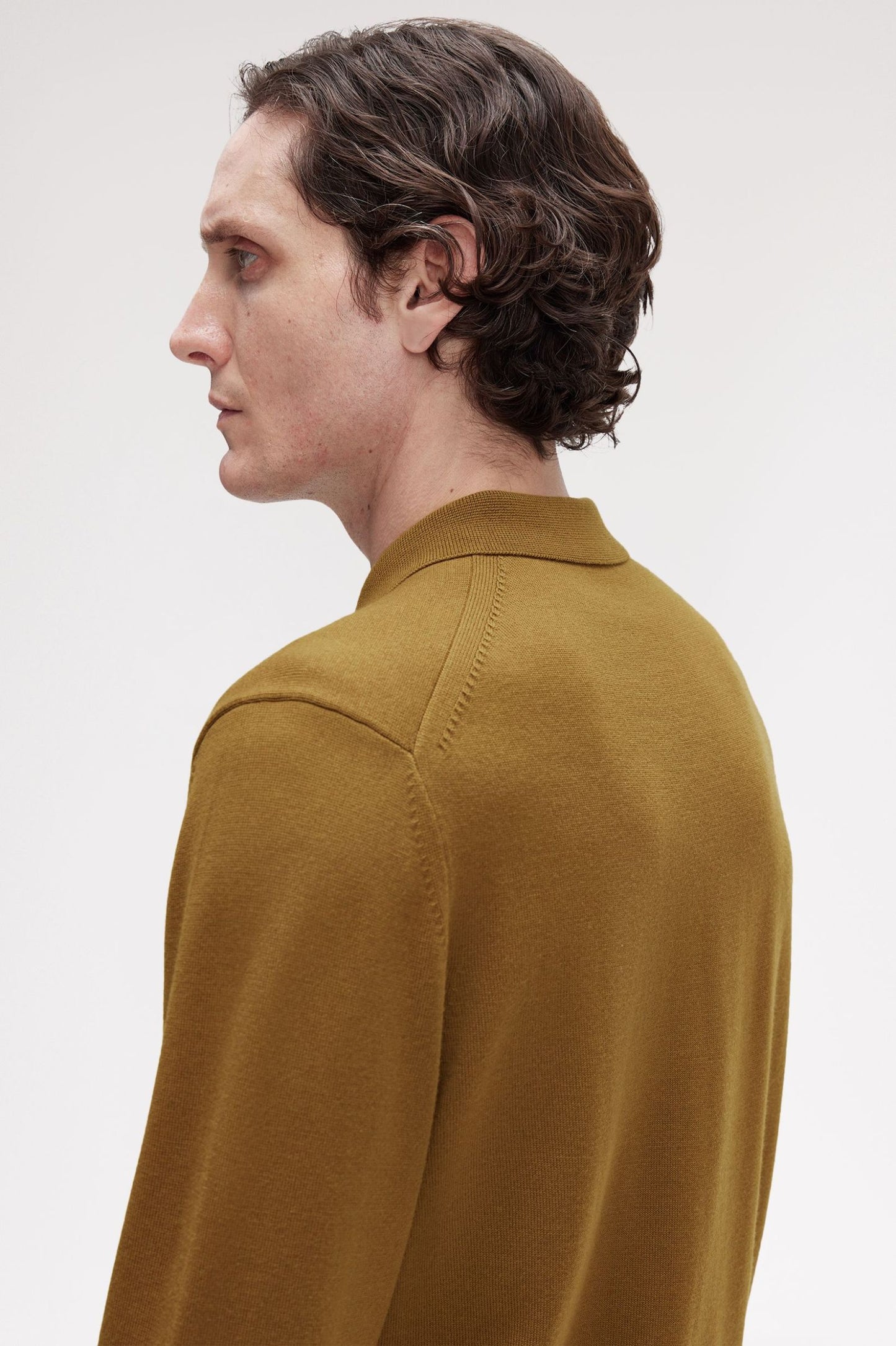 Fred Perry Classic Knitted Shirt Ls K4535