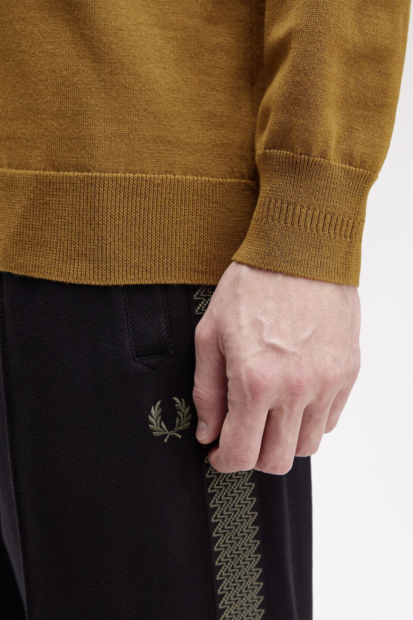Fred Perry Classic Knitted Shirt Ls K4535