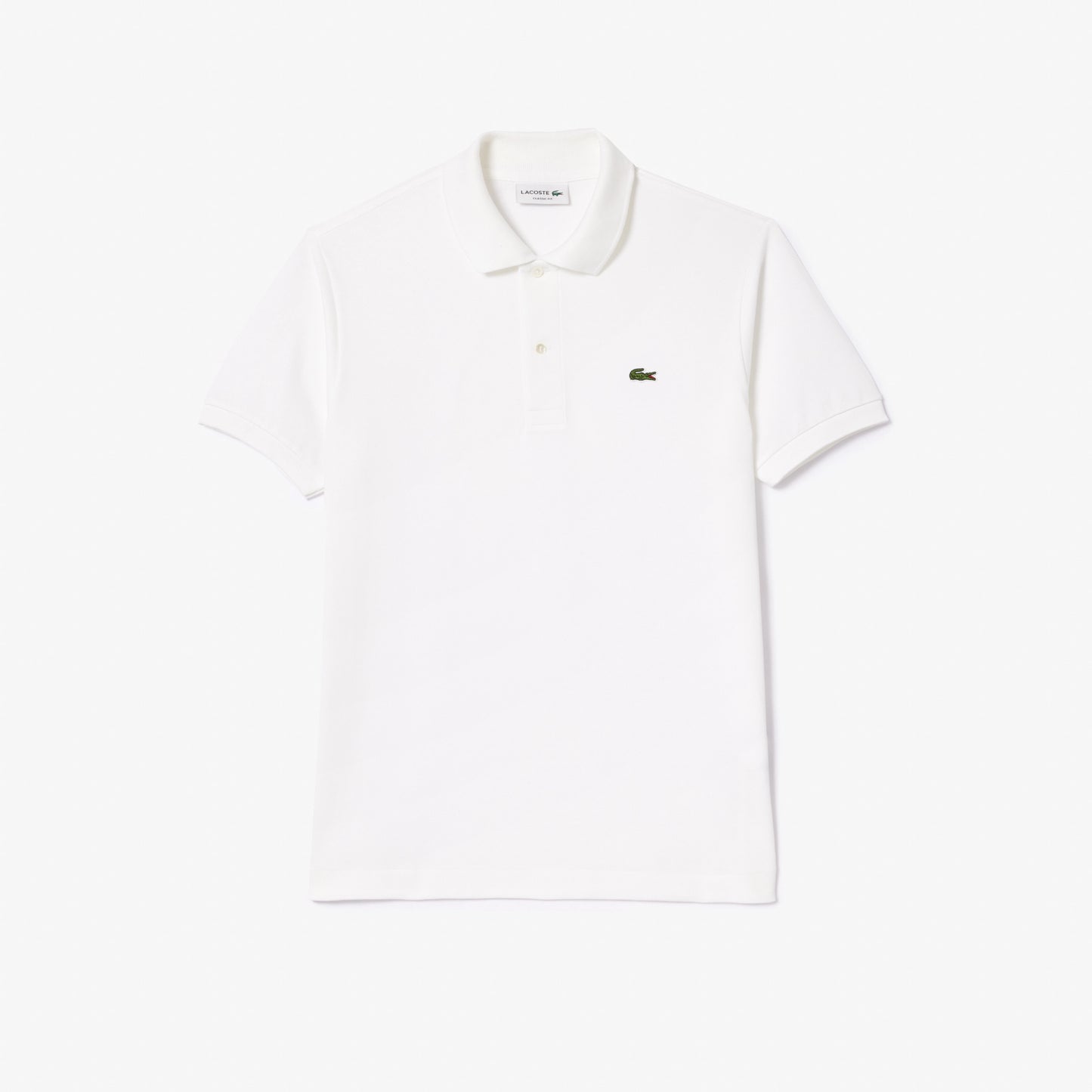 Lacoste Classic Fit L.12.12 Original Piqué Polo Shirt (White)