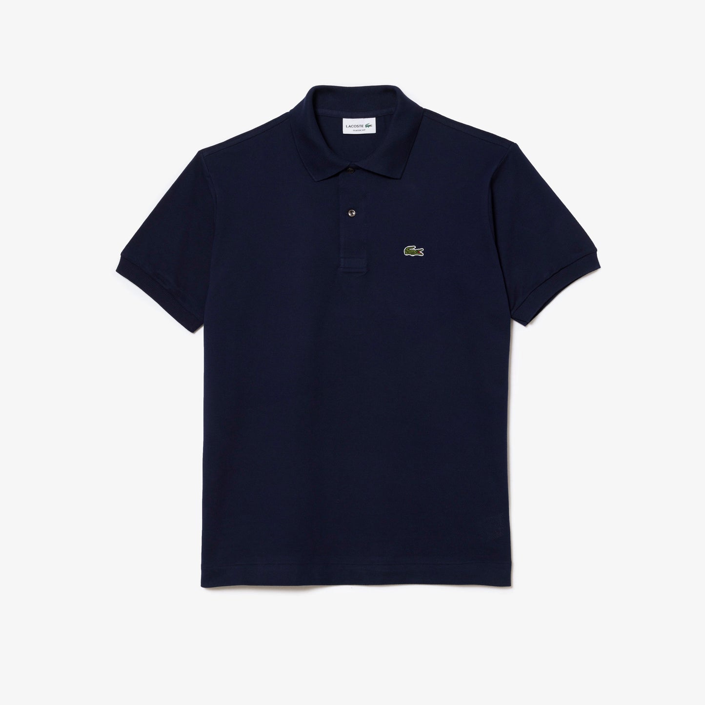 Lacoste Classic Fit L.12.12 Original Piqué Polo Shirt (Black)
