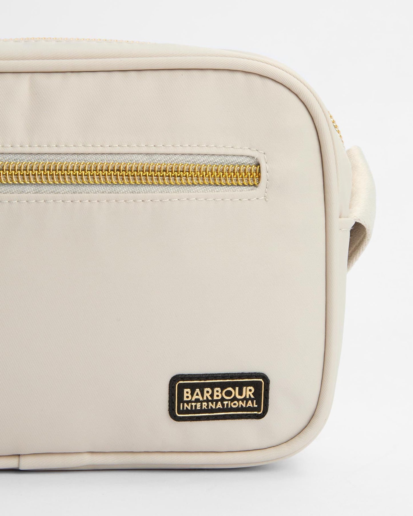Barbour Womens Micro Qualify Crossbody Bag (Light Pearl)