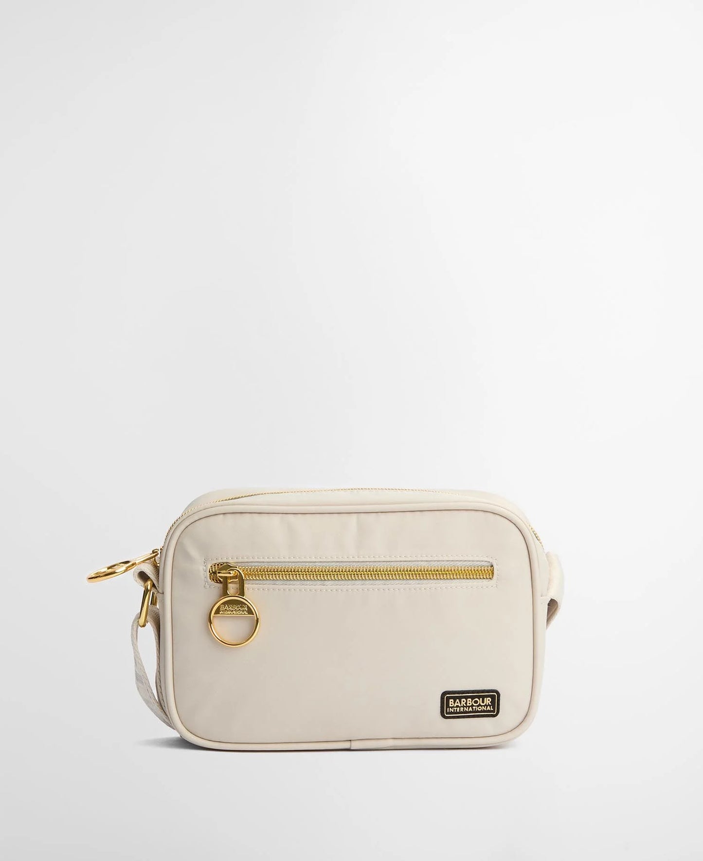 Barbour Womens Micro Qualify Crossbody Bag (Light Pearl)