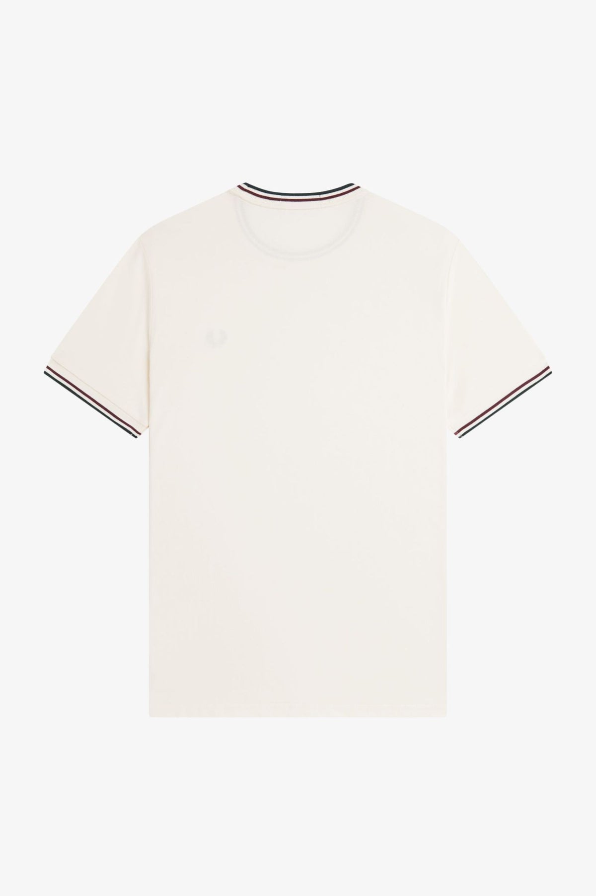 Fred Perry twin tipped t shirt ecru/crtbl/blu/oxblod