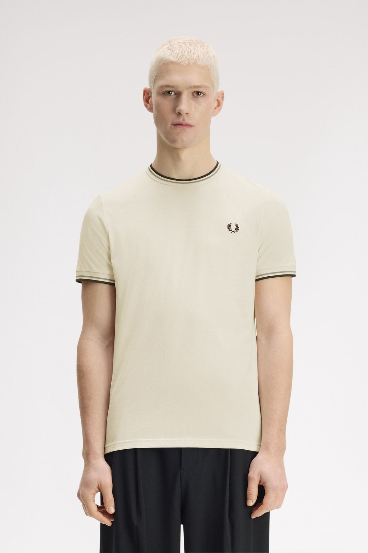 Fred Perry T shirt Ecru