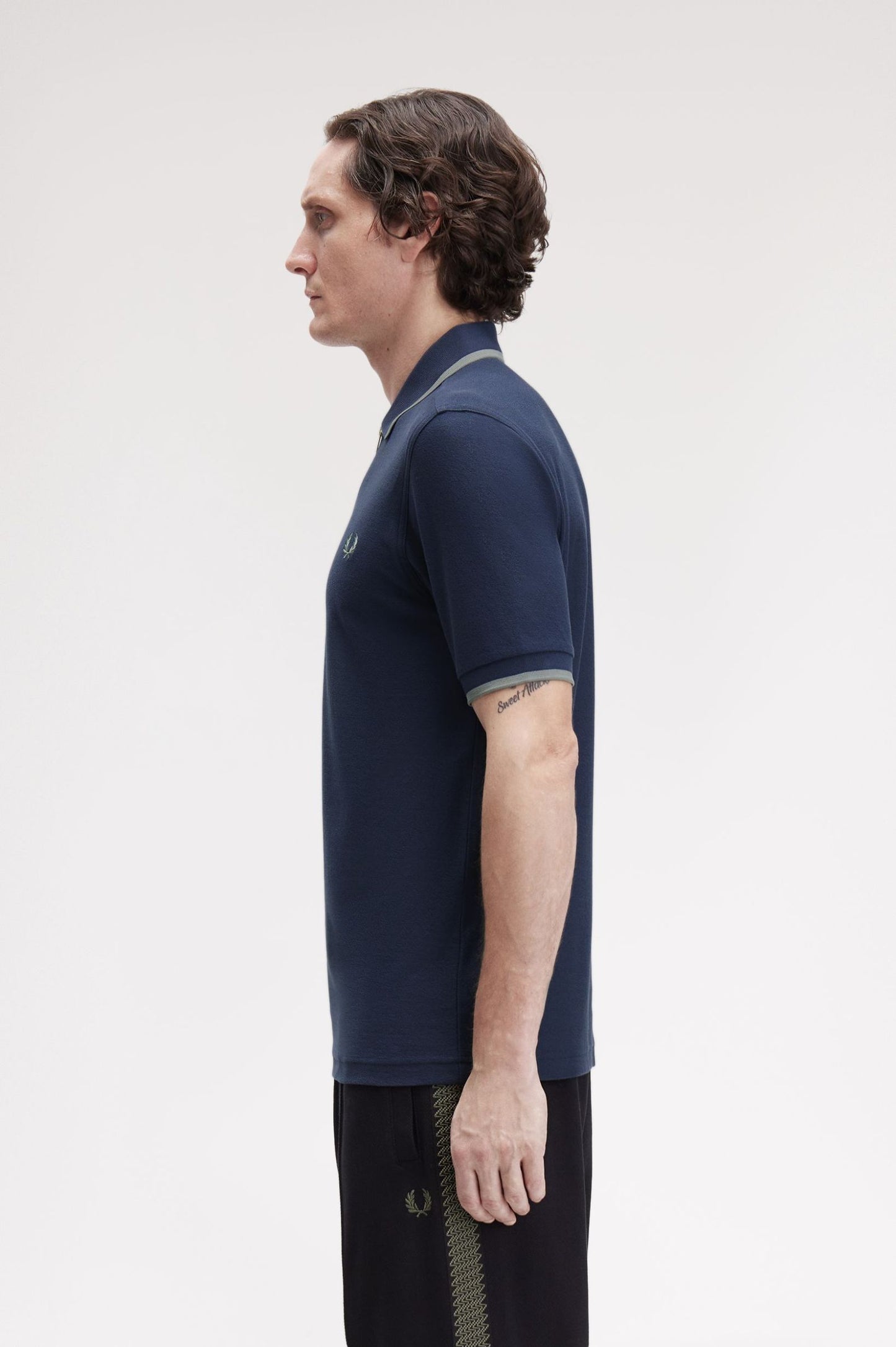 Fred Perry Crepe Pique Polo Shirt