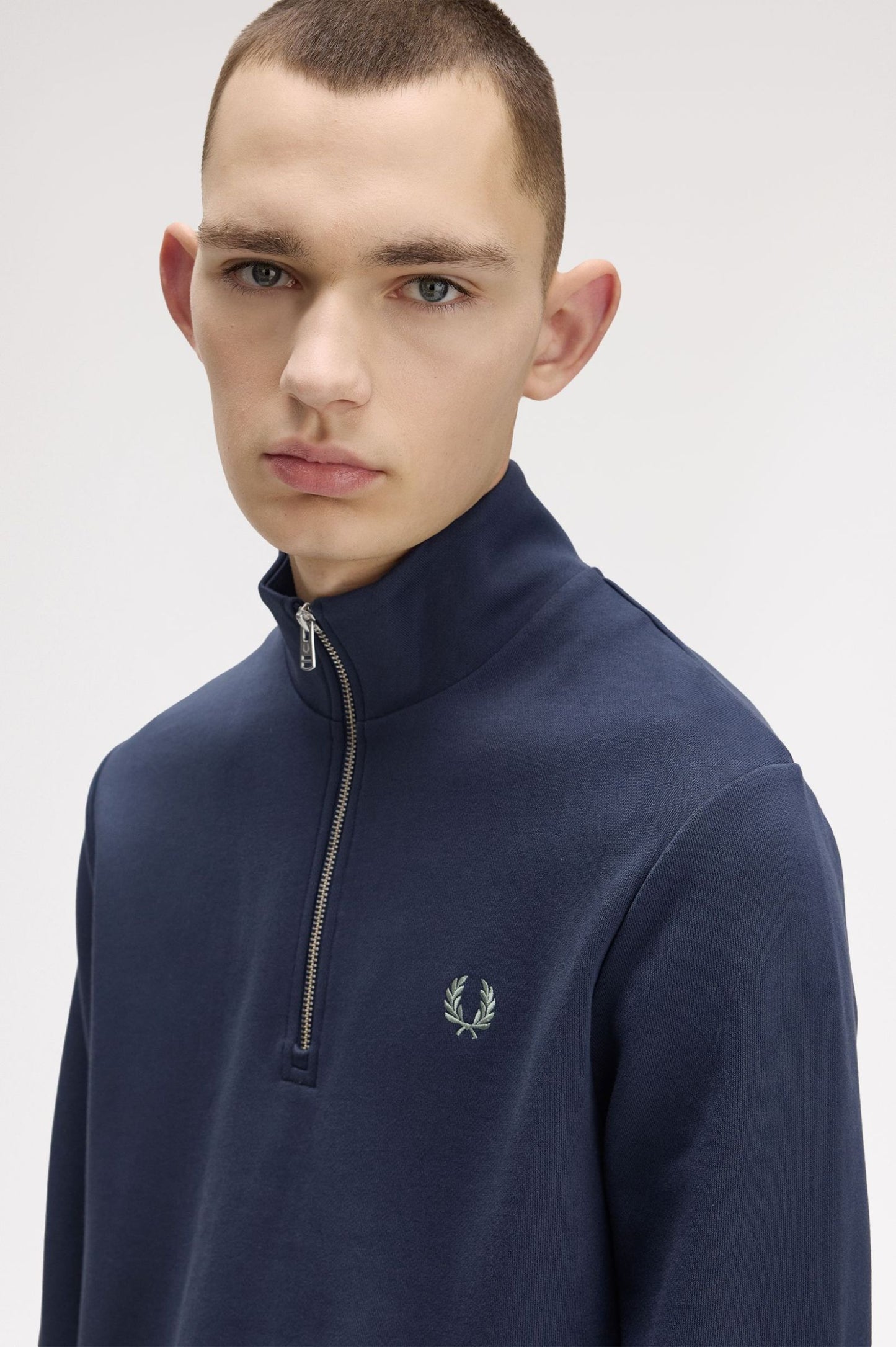Fred Perry Half Zip Sweatshirt M3574