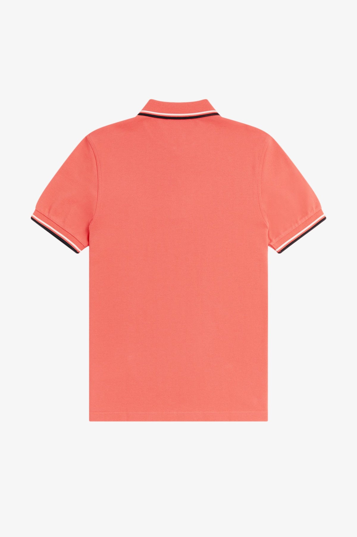 Fred Perry twin tipped polo strawberry/crm/ecru/blk