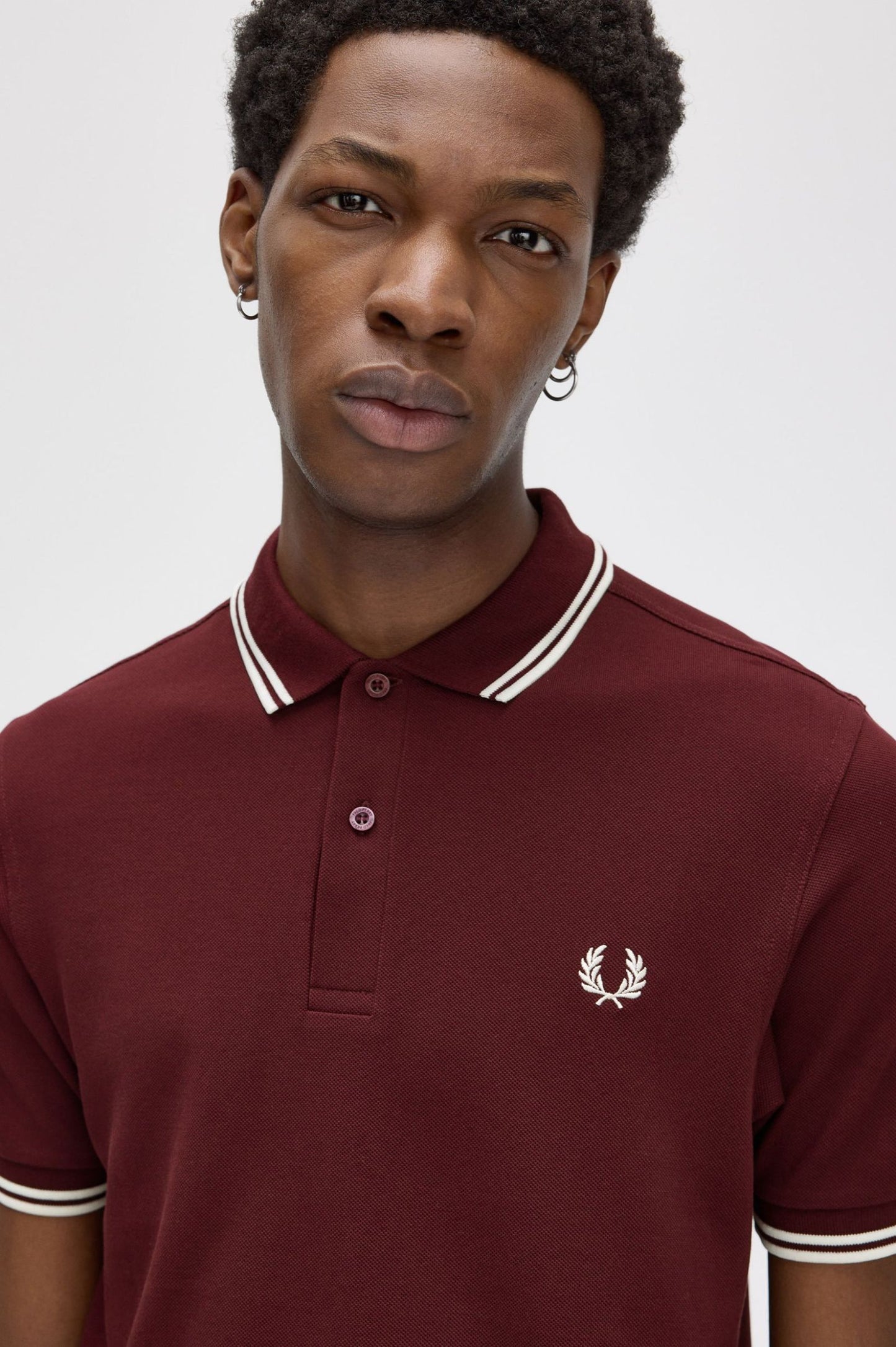 The Fred Perry Shirt M3600 (Oxblood)