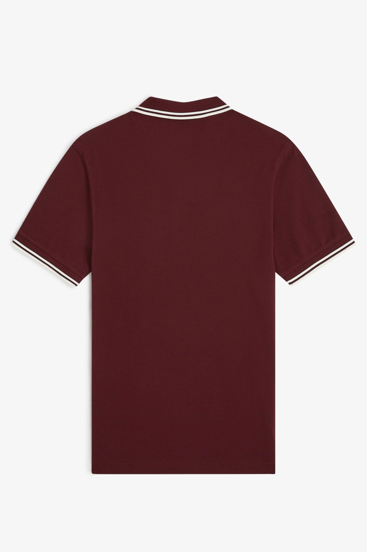 Fred Perry twin tipped polo oxblood