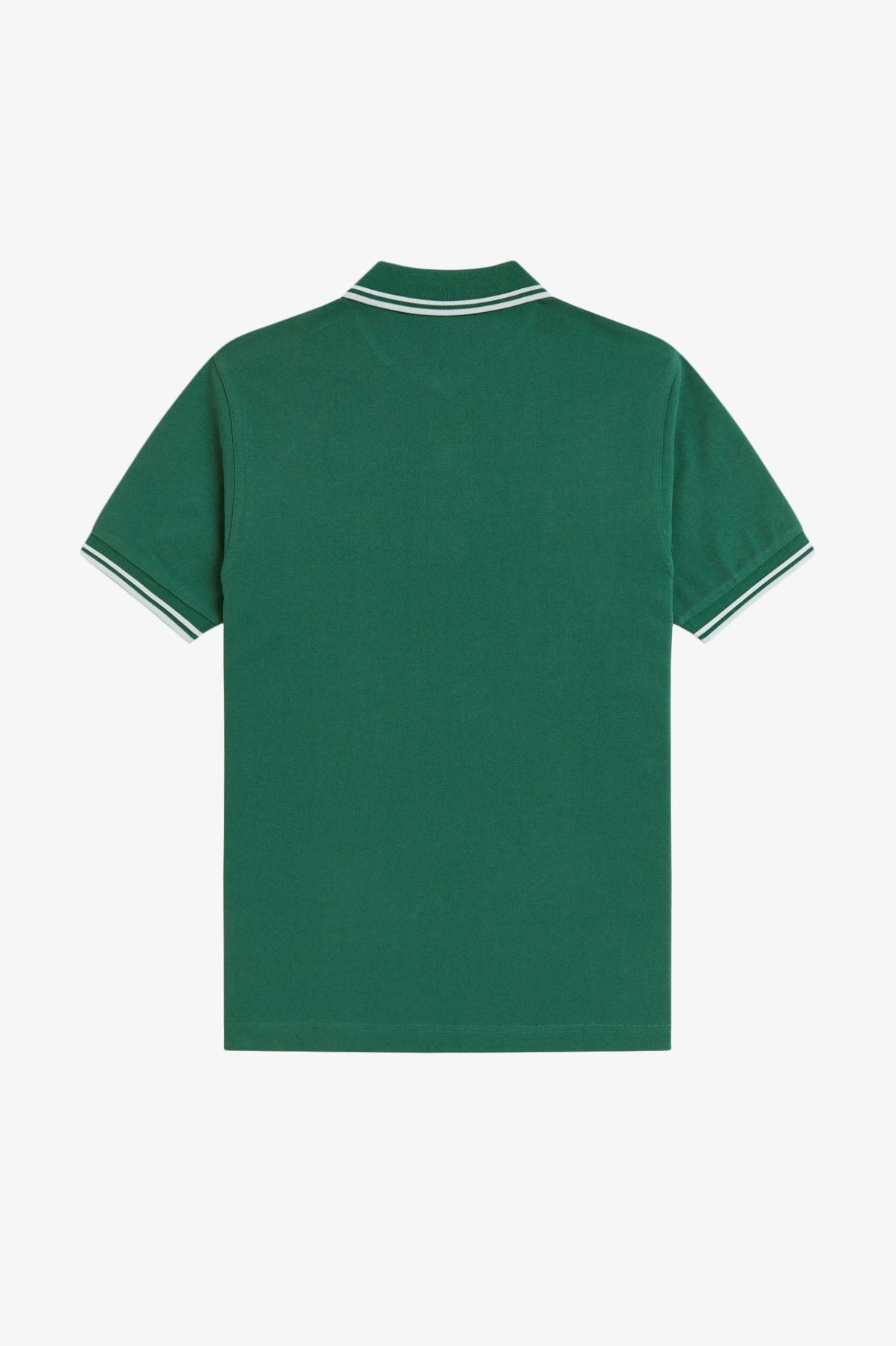 Fred Perry twin tipped polo sptgreen/ltic/ltic