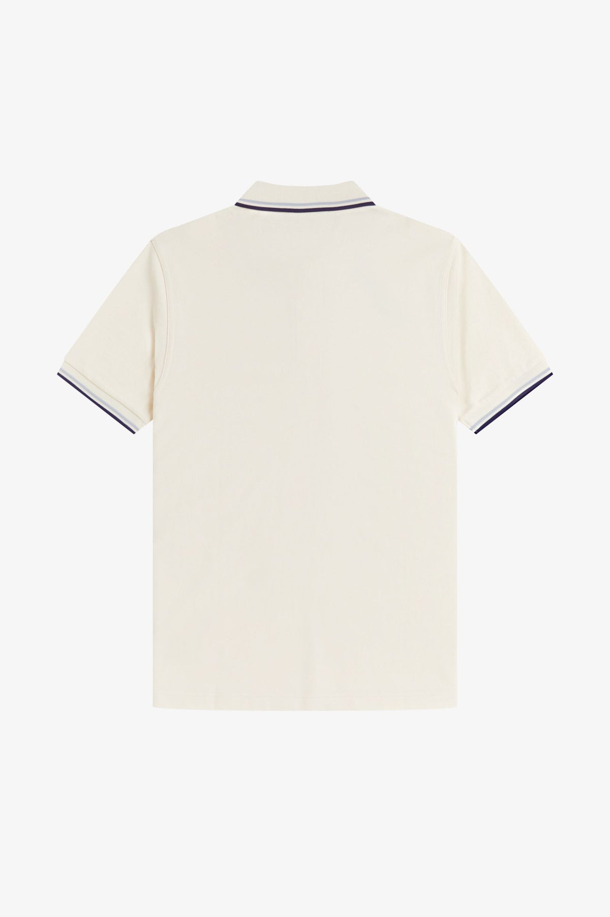 Fred Perry twin tipped polo ecru/dskbl/frnvy