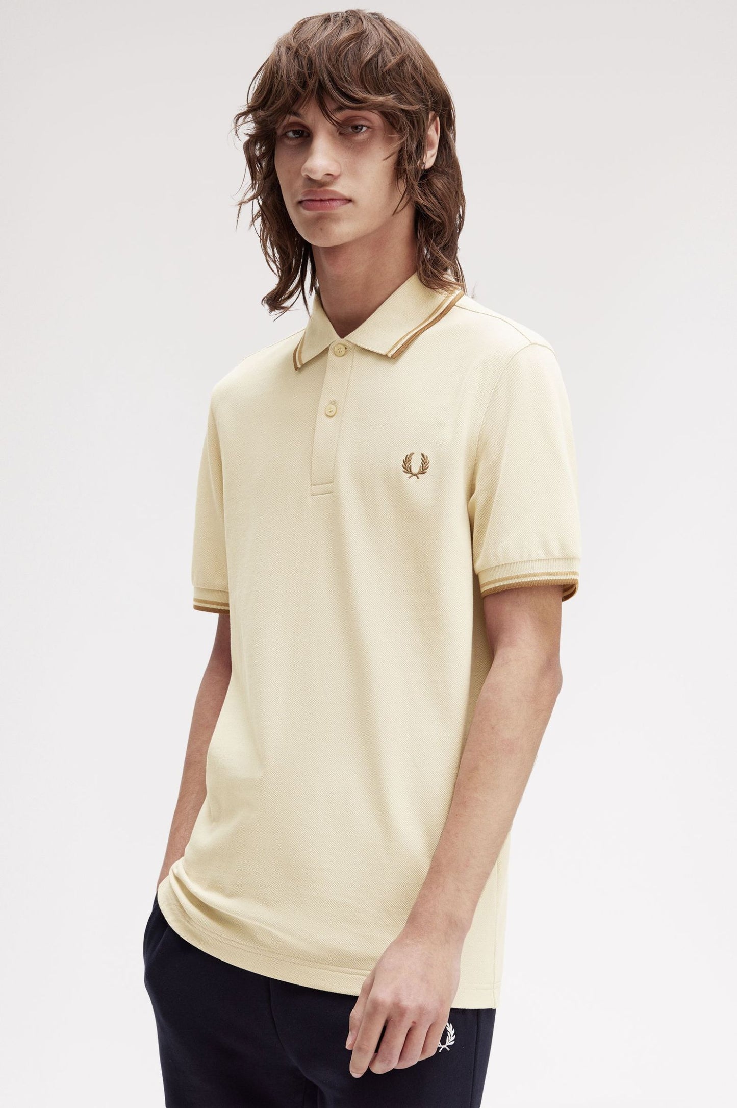 The Fred Perry Shirt M3600 (Oatmeal)