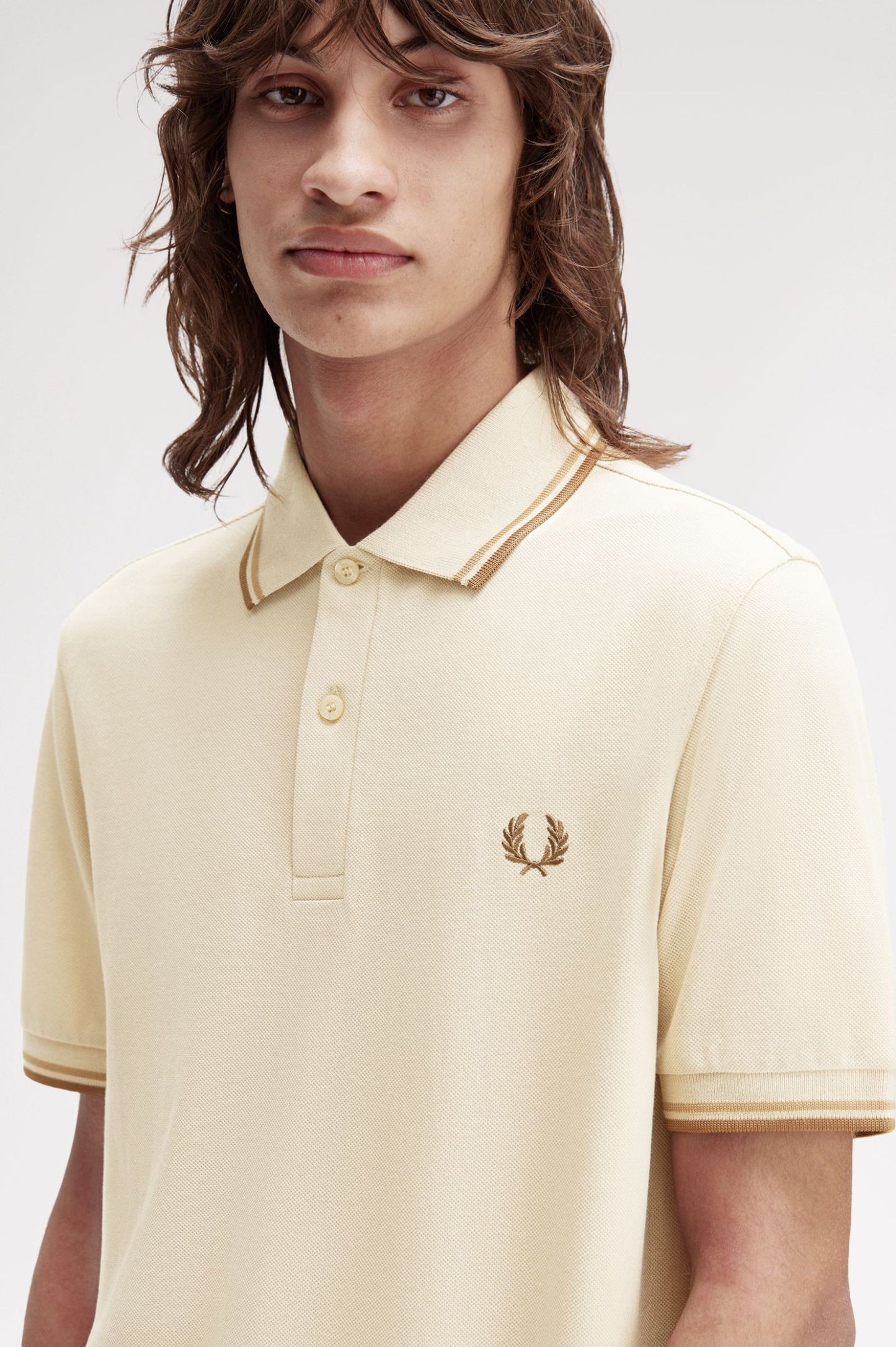 The Fred Perry Shirt M3600 (Oatmeal)
