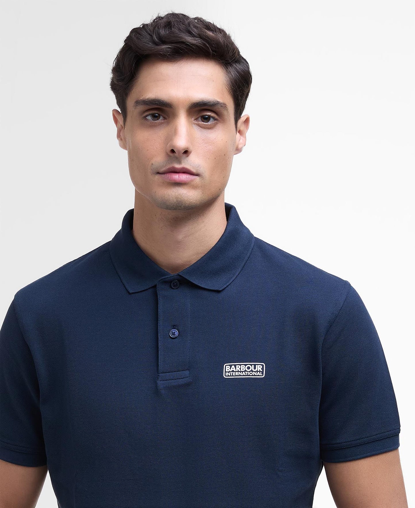 Mens Barbour Essential Polo Shirt (Navy)