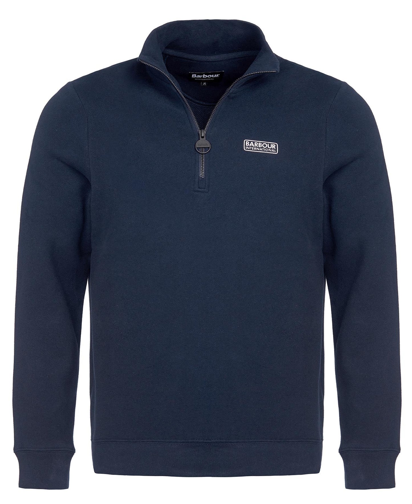 Mens Barbour Essential Half-Zip Sweatshirt (Navy)