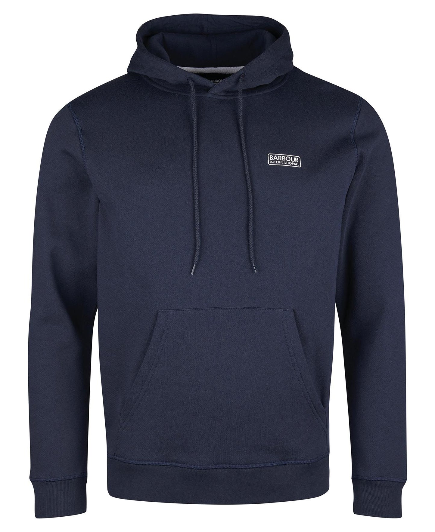 Mens Barbour Small Logo Hoodie (Navy)