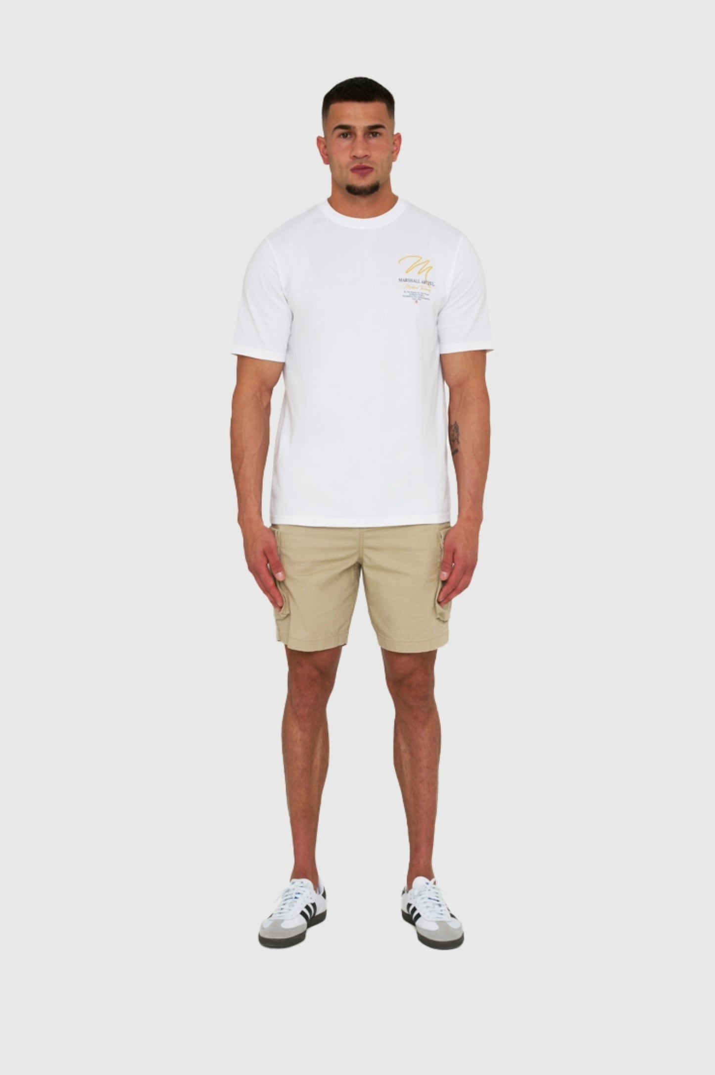 Marshall Artist Arniston Cargo Shorts (Stone)