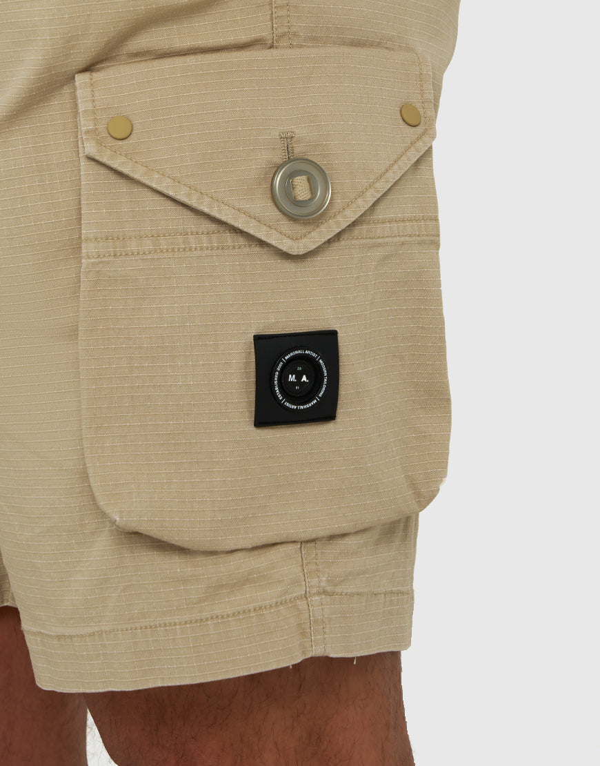 Marshall Artist Arniston Cargo Shorts (Stone)