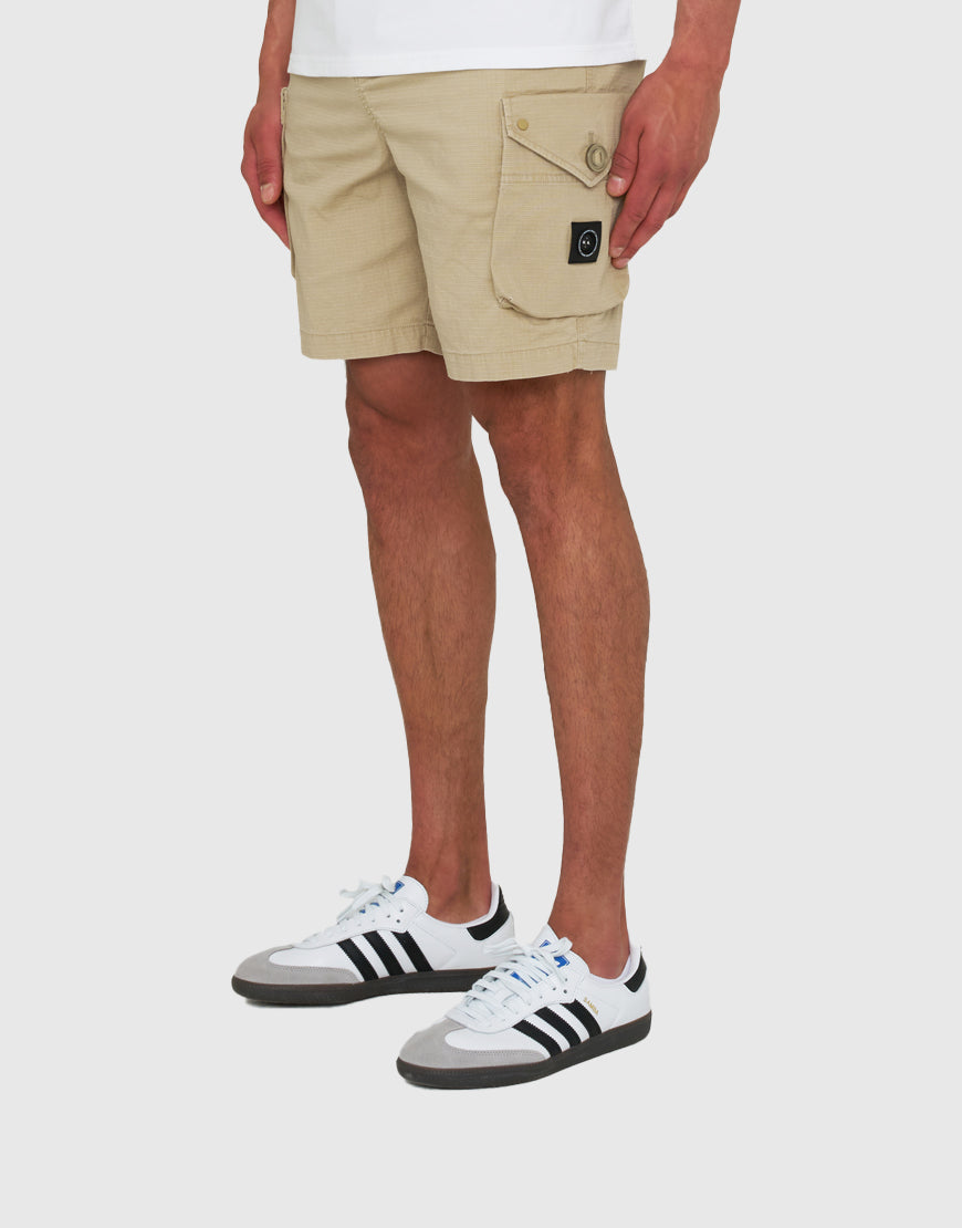 Marshall Artist Arniston Cargo Shorts (Stone)