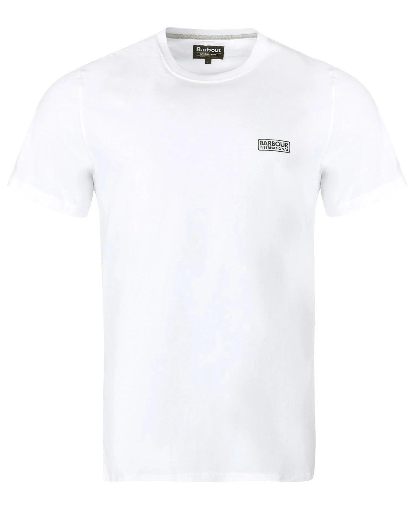 Mens Barbour Small Logo T-Shirt (White)