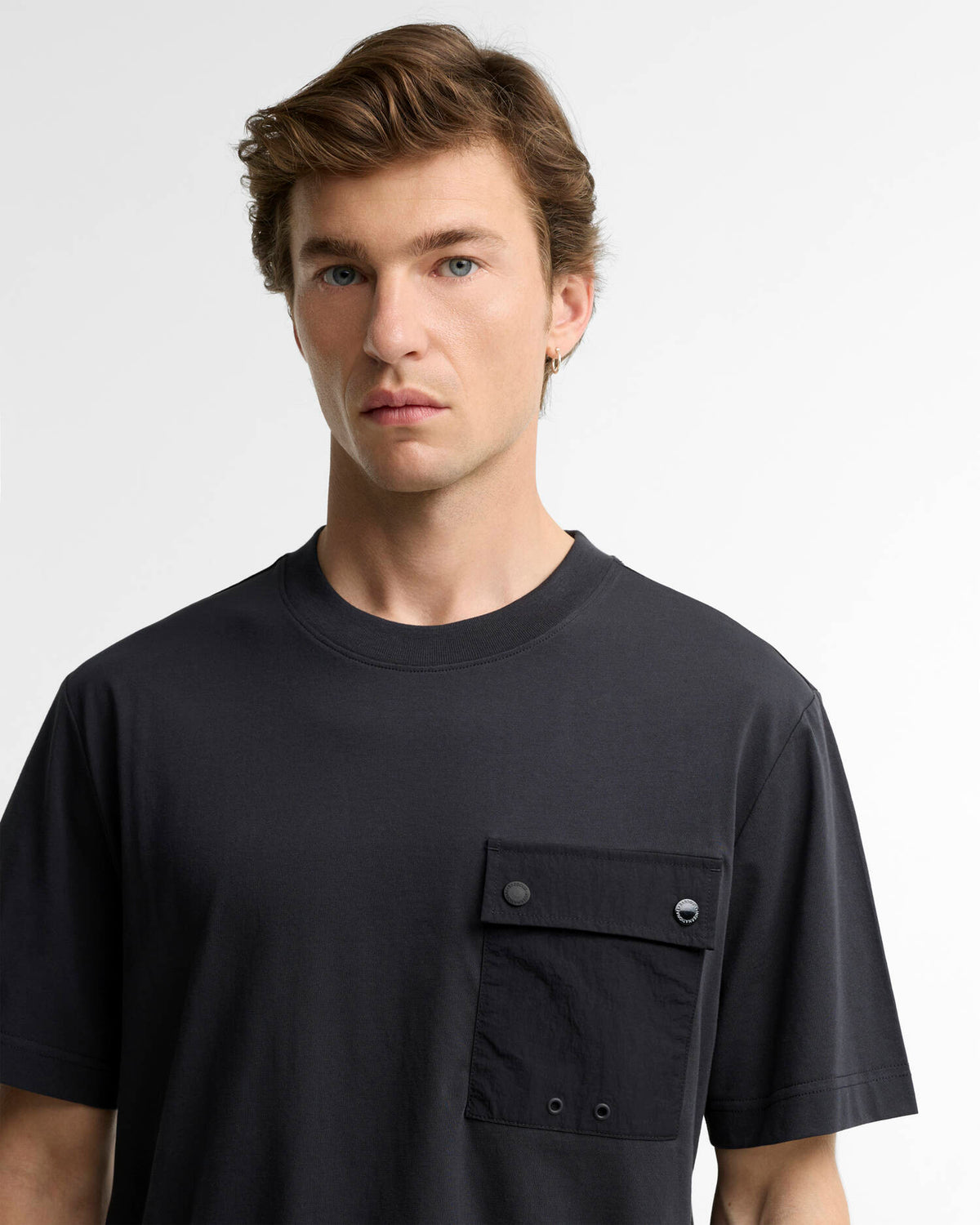 Barbour Inline T Shirt Black