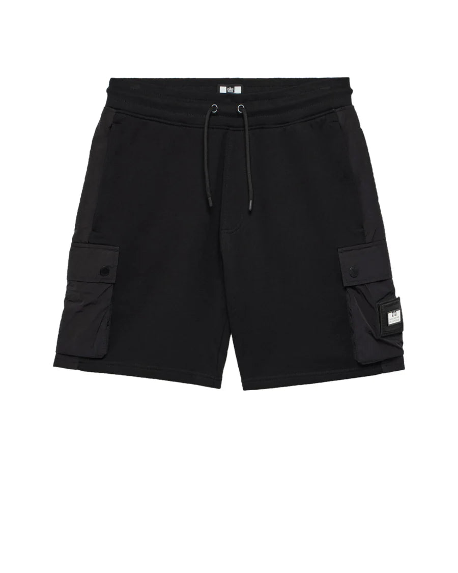 Weekend Offender Pink Sands Jogger Shorts Black