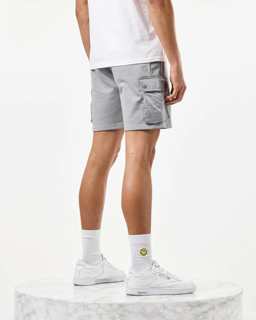 Weekend Offender Pink Sands Jogger Shorts Smokey Grey