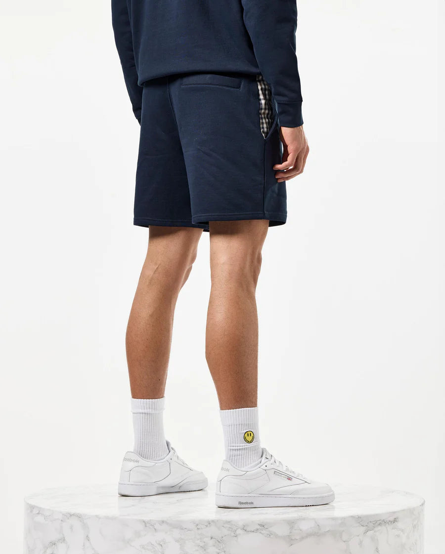 Weekend Offender Pankow Shorts Navy/Mid House Check