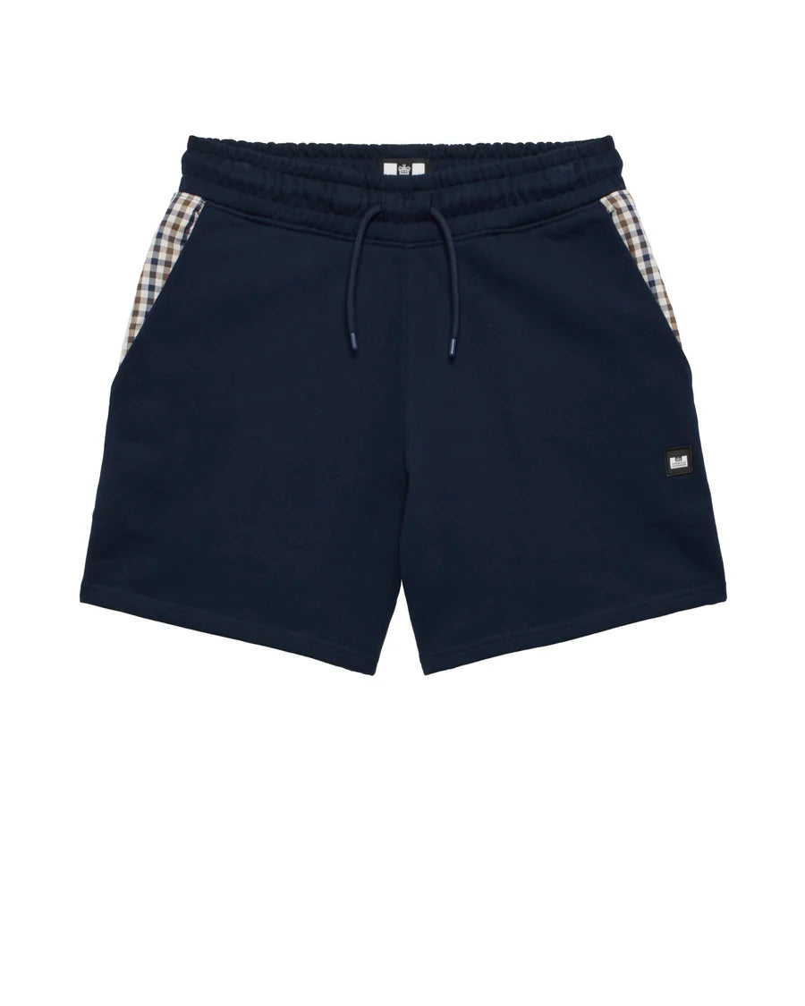 Weekend Offender Pankow Shorts Navy/Mid House Check