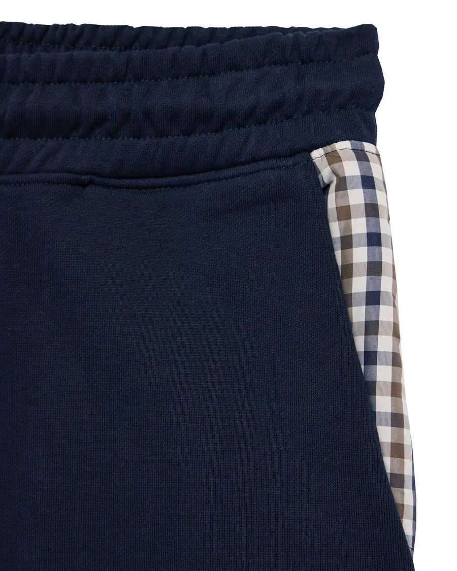 Weekend Offender Pankow Shorts Navy/Mid House Check
