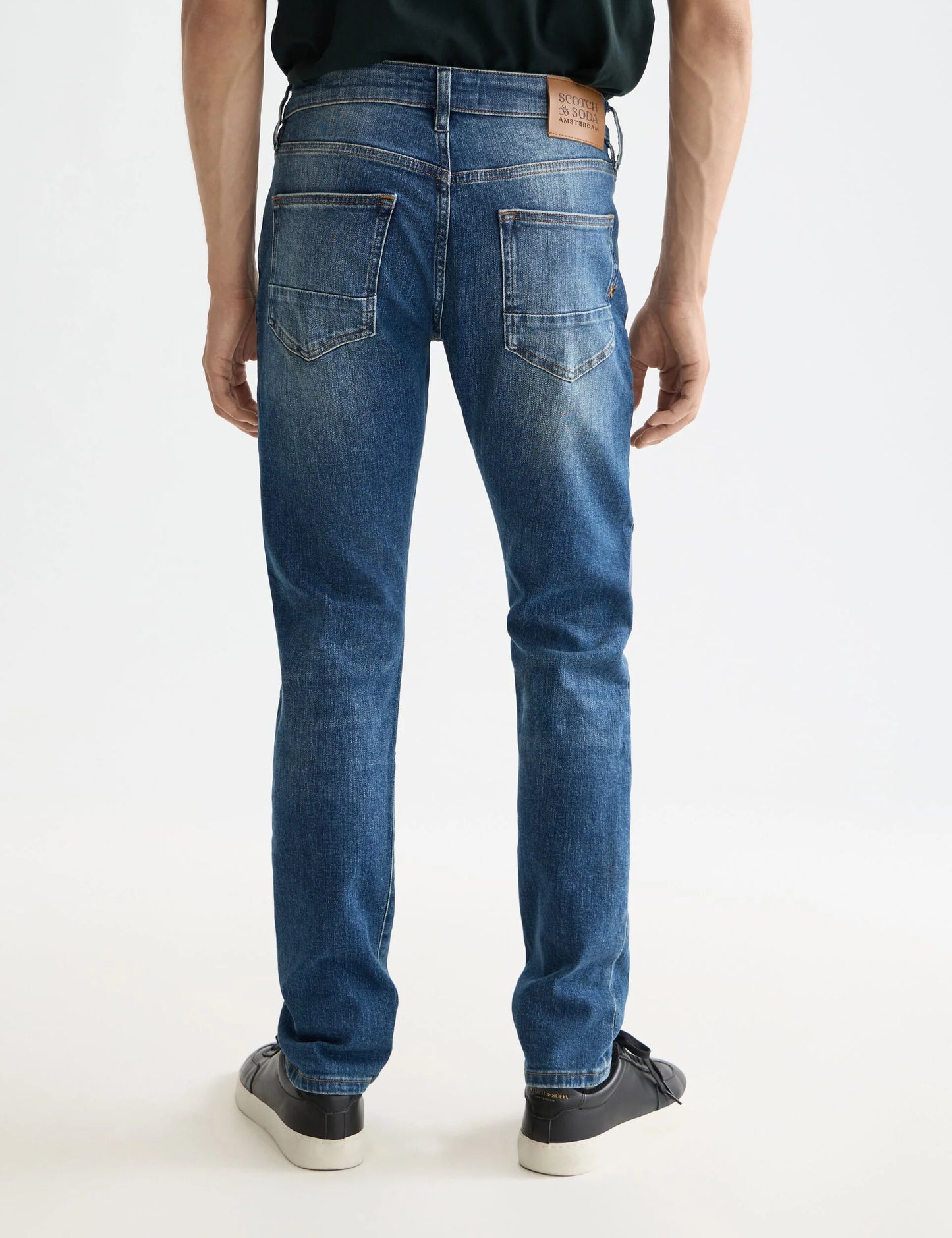 Scotch & Soda Essentials —CORE Ralston slim jeans — Classic Blue