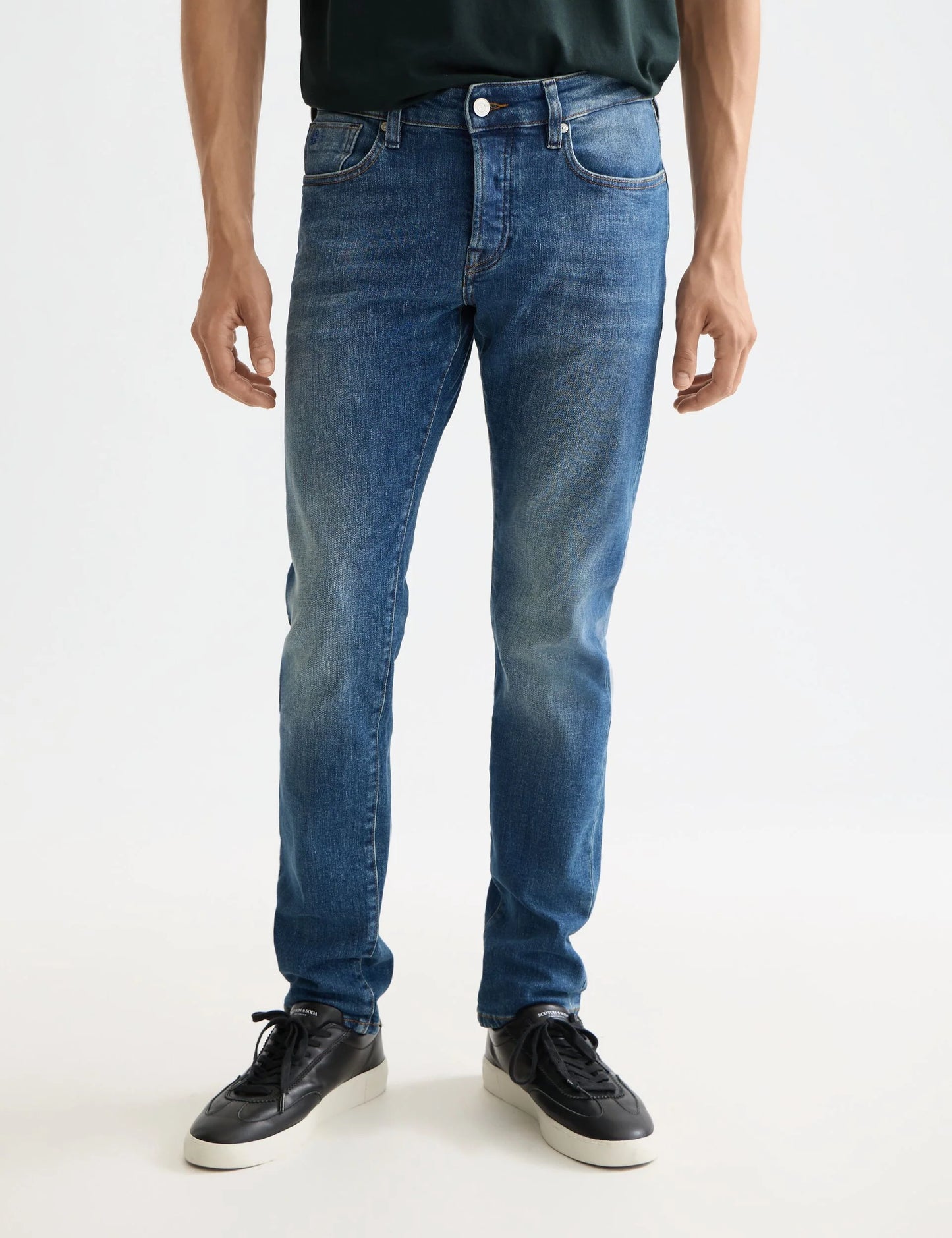 Scotch & Soda Essentials —CORE Ralston slim jeans — Classic Blue