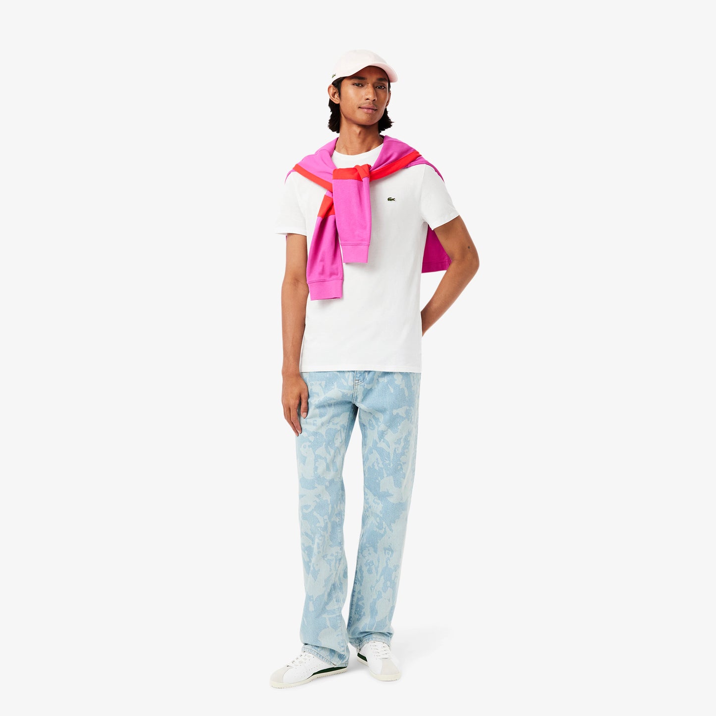 Lacoste Cotton Pima T-shirt (White)