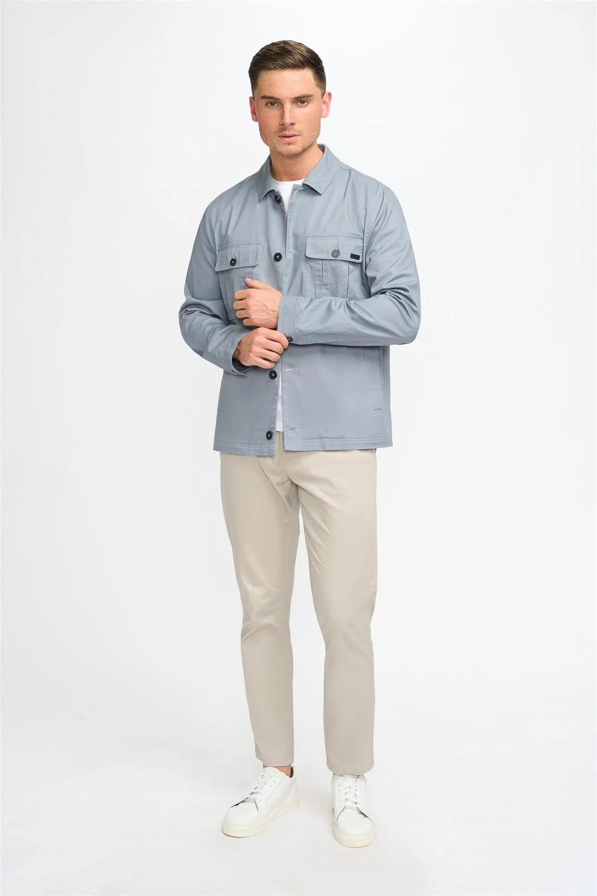 House of Cavani Acardi Overshirt (Ice Blue)