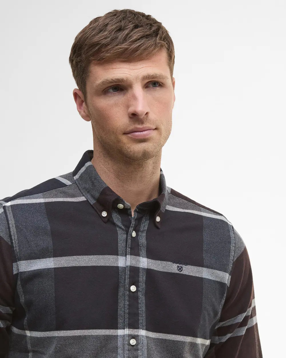 Mens Barbour International Iceloch Tailored Long-Sleeved Shirt