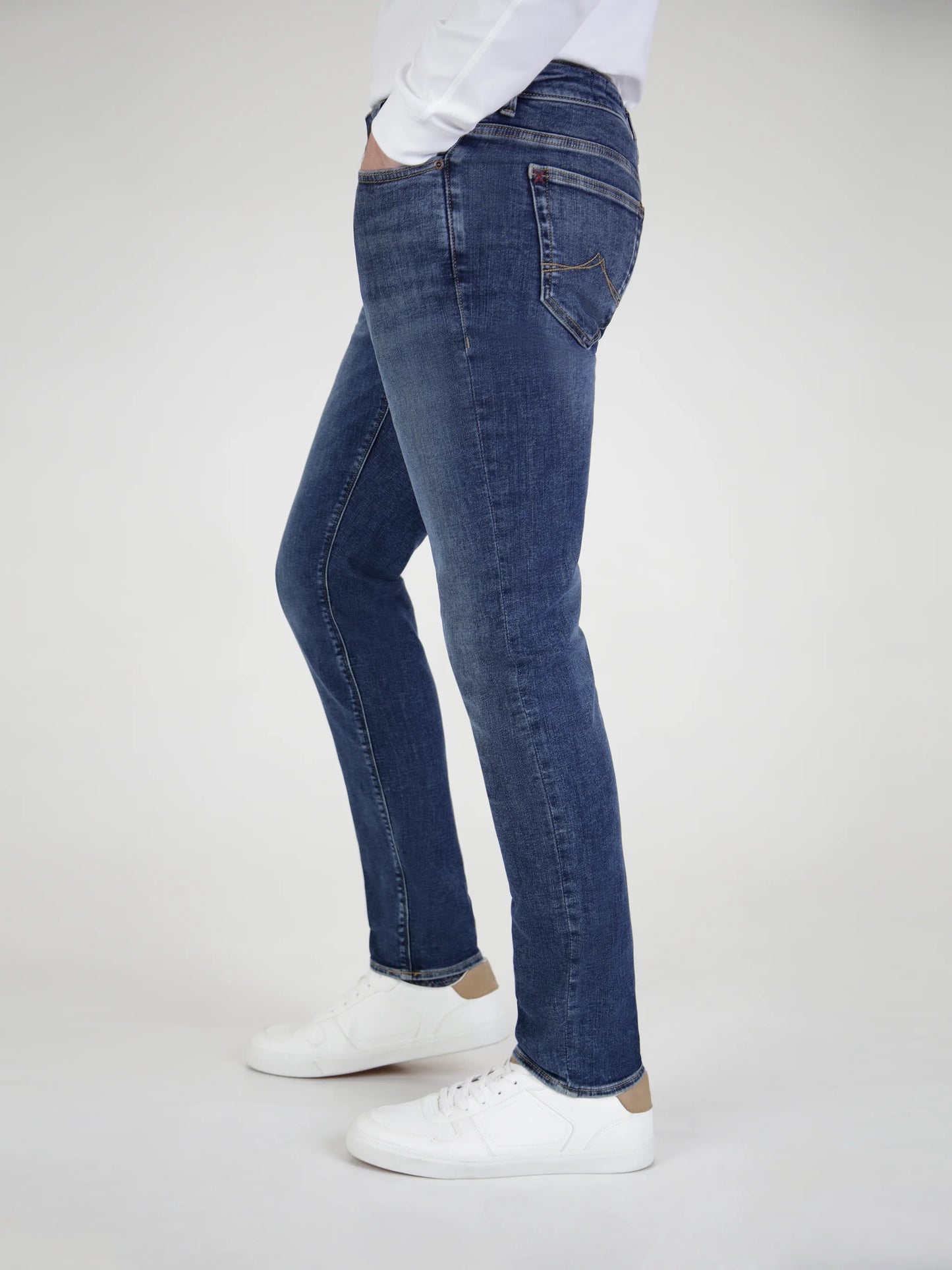MISHMASH Slim Fit Flex Active Mid Denim Jean