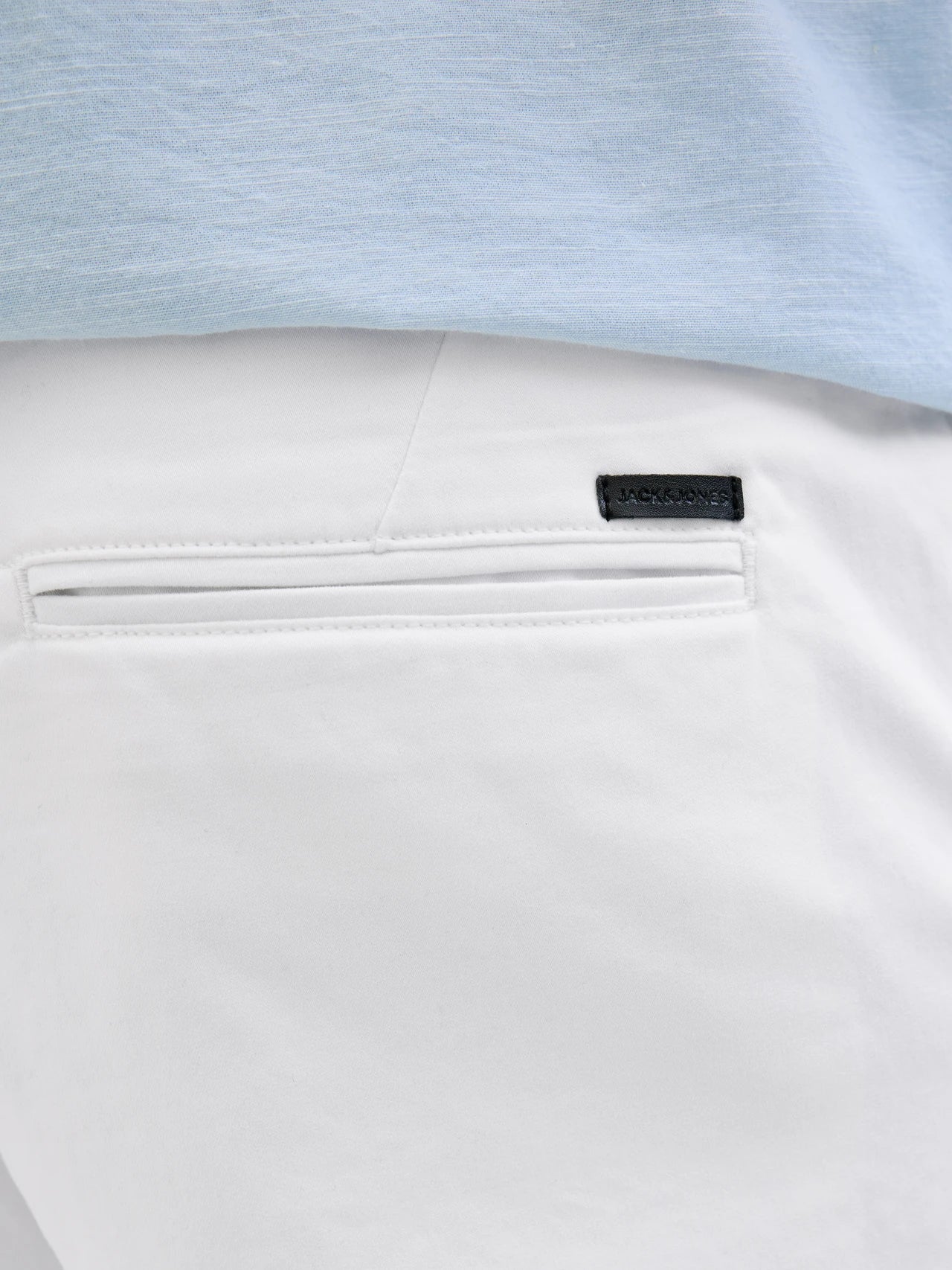 JackJones Regular Fit Chino shorts (White / White)