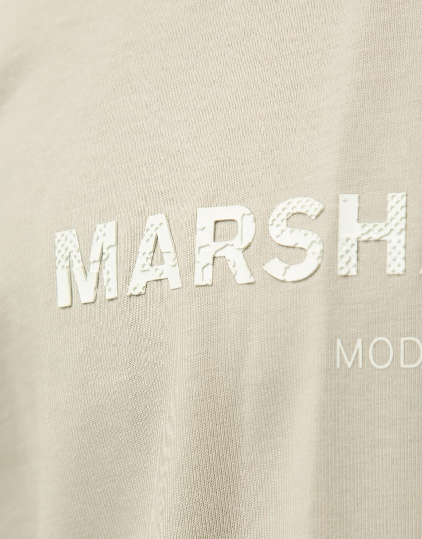 Marshall Artist Costal Erosion T-Shirt (Dove Grey)