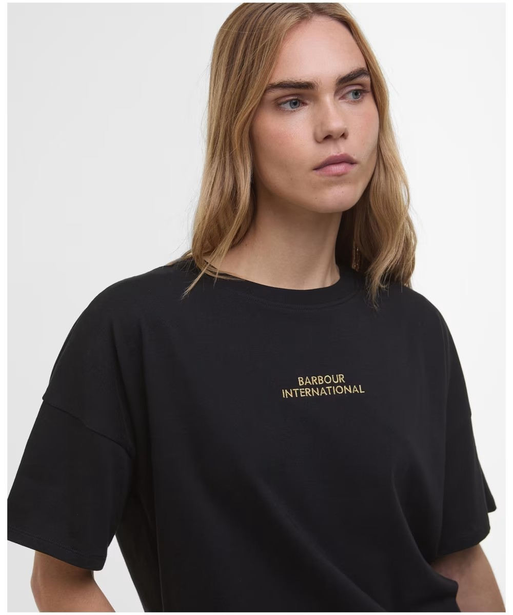 Barbour Womens Harlow T-Shirt (Black)
