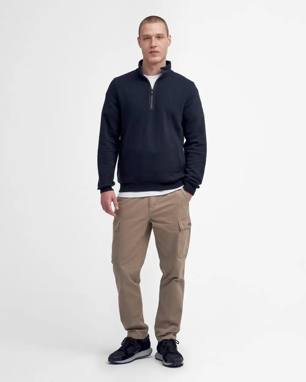 Barbour International Outline Half-Zip Sweatshirt